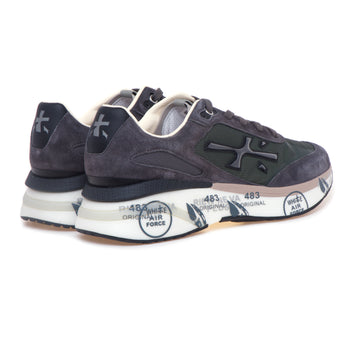 Sneaker Premiata Moe Run in camoscio e tessuto - 3