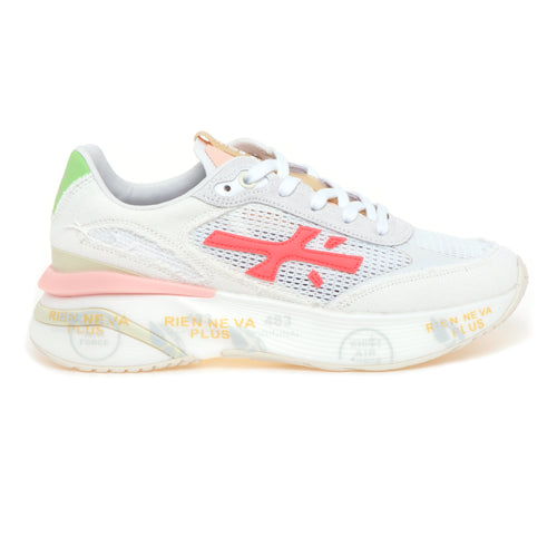 Sneaker Premiata MoeRun in camoscio e tessuto - 1