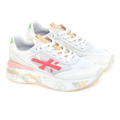 Sneaker Premiata MoeRun in camoscio e tessuto - 2