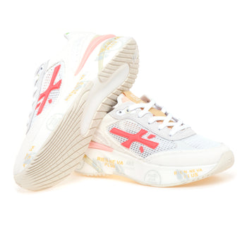 Sneaker Premiata MoeRun in camoscio e tessuto - 4