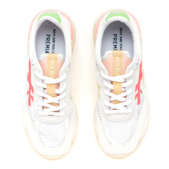 Sneaker Premiata MoeRun in camoscio e tessuto - 5