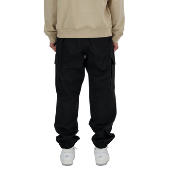 Pantalone cargo New Balance in twill elasticizzato di cotone e nylon - 4