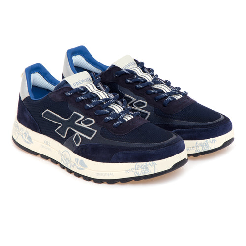 Sneaker Premiata Nous in camoscio e tessuto - 2