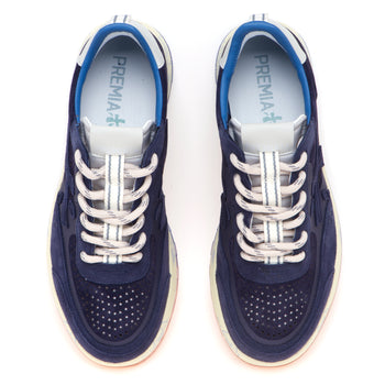 Sneaker Premiata Nous in camoscio e tessuto - 5