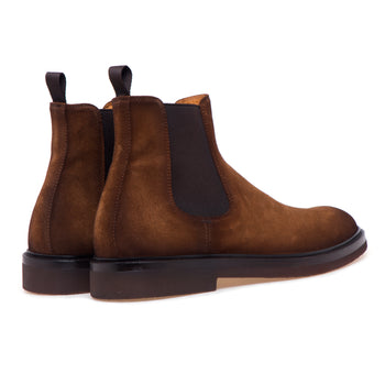 Chelsea boot Officine Creative "Dude Flexi" in camoscio con suola in lattice - 3