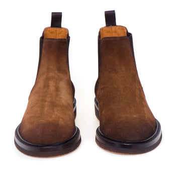 Chelsea boot Officine Creative "Dude Flexi" in camoscio con suola in lattice - 5