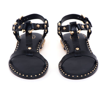 Sandalo basso Ash Patsy in pelle stampa cocco con borchie - 5