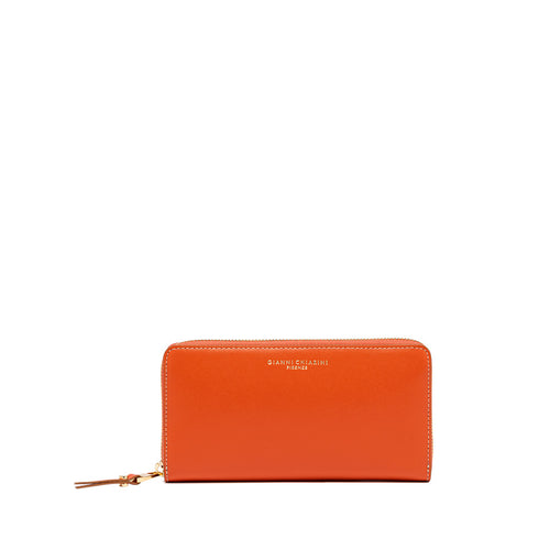 Portafoglio zip around Gianni Chiarini in pelle