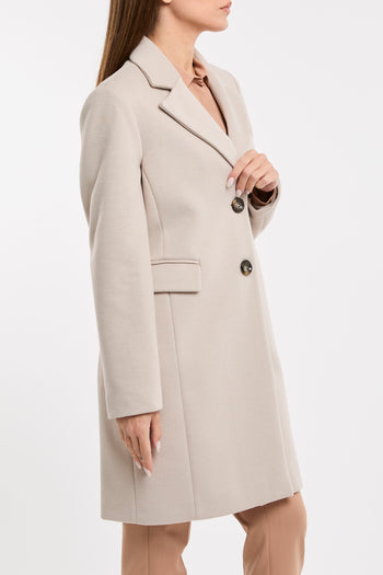 Cappotto monopetto Kaos Jeans in poliviscosa - 3