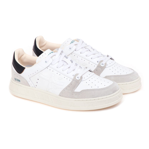 Sneaker Premiata Quinn in pelle e camoscio - 2