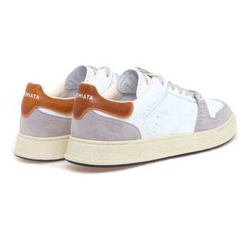 Sneaker Premiata Quinn in pelle e camoscio - 3