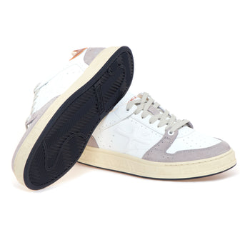 Sneaker Premiata Quinn in pelle e camoscio - 4
