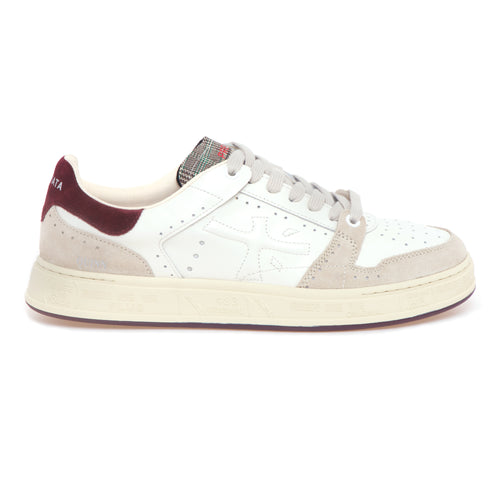 Sneaker Premiata Quinn in pelle e camoscio