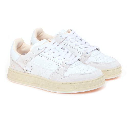 Sneaker Premiata Quinn in pelle e camoscio - 2