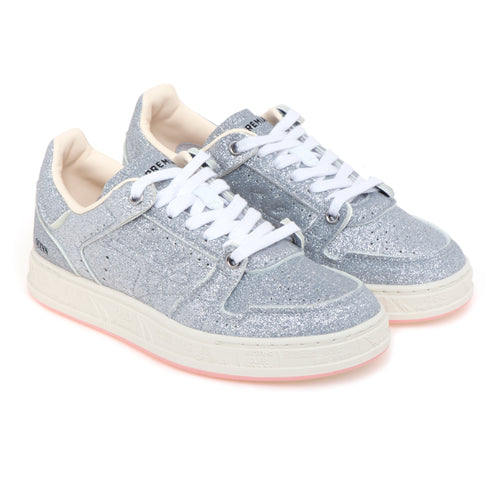 Sneaker Premiata Quinn in pelle glitterata - 2