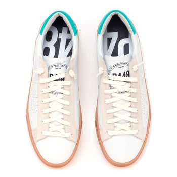 Sneaker P448 Jack in pelle e camoscio - 5