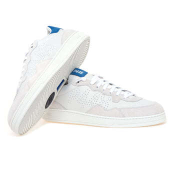 Sneaker P448 Vert in pelle e camoscio - 4