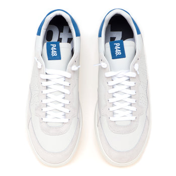 Sneaker P448 Vert in pelle e camoscio - 5