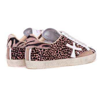 Sneaker Premiata Steven in cavallino animalier - 3