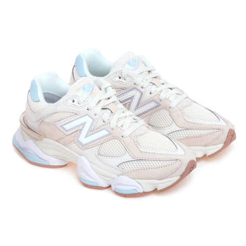 Sneaker New Balance 9060 in camoscio e tessuto  BIEGE - 2