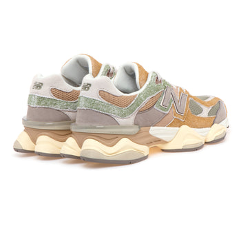 Sneaker New Balance 9060 in camoscio e tessuto - 3