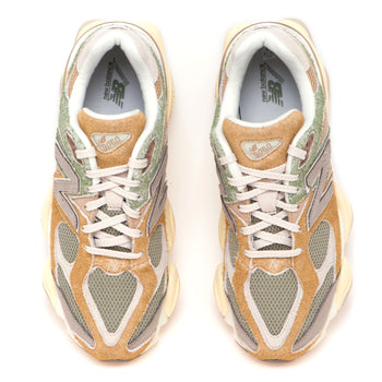 Sneaker New Balance 9060 in camoscio e tessuto - 5