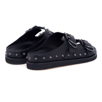 Ciabatta in pelle ASH Urus con doppia fibbia e fussbet - 3