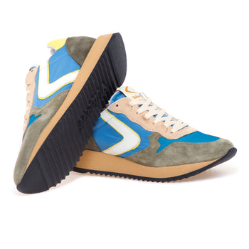 Sneaker Valsport Magic Heritage in camoscio e tessuto - 4