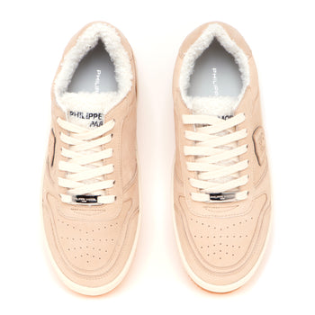 Sneaker Philippe Model "Nice" in nabuk ed ecopelliccia - 5