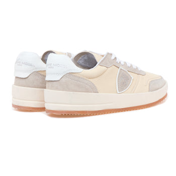 Sneaker Philippe Model "Nice" in pelle e camoscio - 3