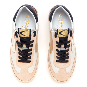 Sneaker Valsport Olimpia in pelle e camoscio - 5