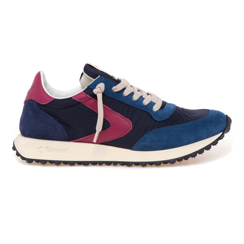 Sneaker Valsport "Start" in camoscio e tessuto