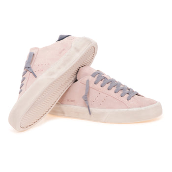 Sneaker D.A.T.E. Hill Low in camoscio - 4
