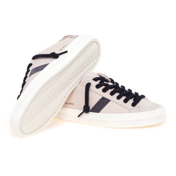 Sneaker D.A.T.E. Hill Low in pelle e camoscio - 4