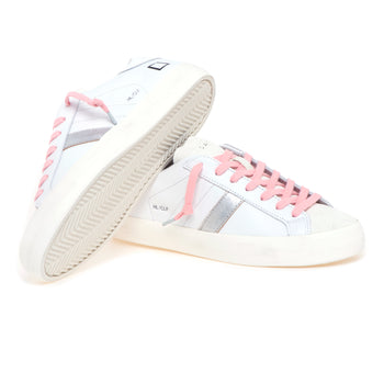 Sneaker D.A.T.E. Hill Low in pelle e camoscio - 4