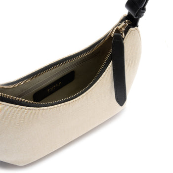 Borsa a spalla Furla Nuvola in tessuto e pelle - misura S - 3