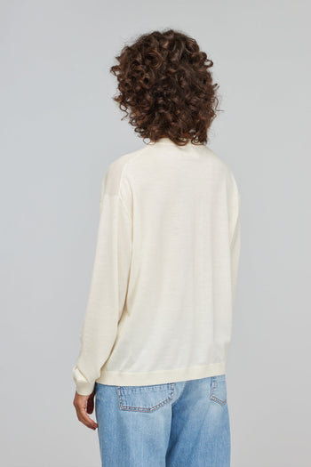 Semicouture maglia Eustachia in lana vergine - 3