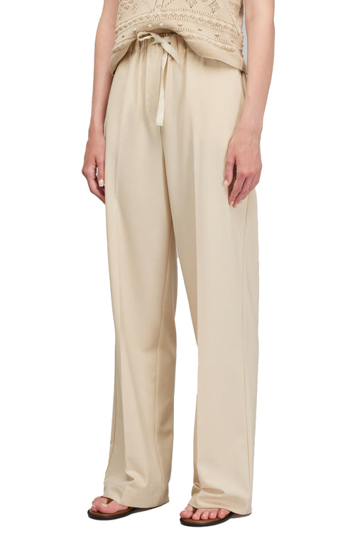 Semicouture pantalone Alix in fresco di lana