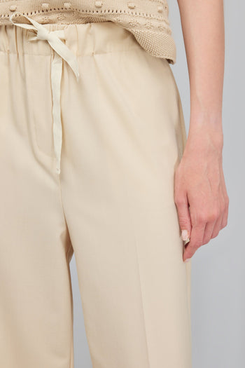 Semicouture pantalone Alix in fresco di lana - 4