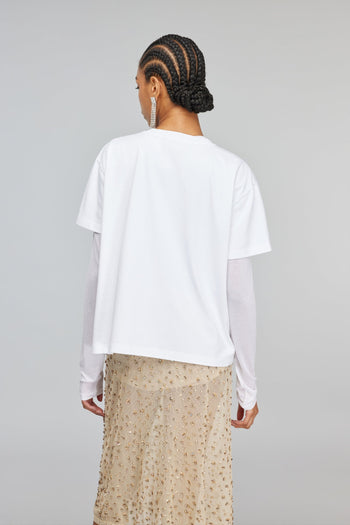 Semicouture T-shirt Marina in cotone - 5