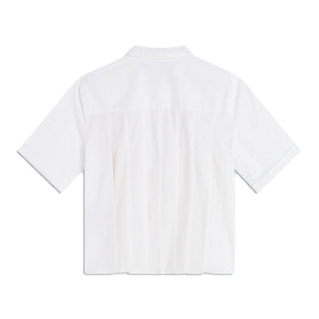 Semicouture camicia Elea in cotone a manica corta - 6