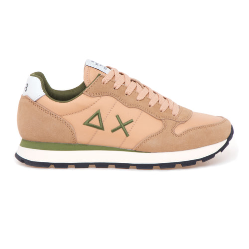 Sneaker SUN68 Tom Solid in camoscio e tessuto