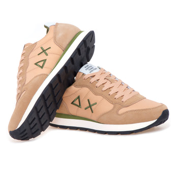 Sneaker SUN68 Tom Solid in camoscio e tessuto - 4