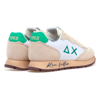 Sneaker SUN68 Tom Vintage in camoscio e tessuto - 3