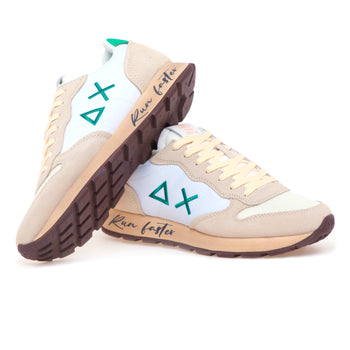 Sneaker SUN68 Tom Vintage in camoscio e tessuto - 4