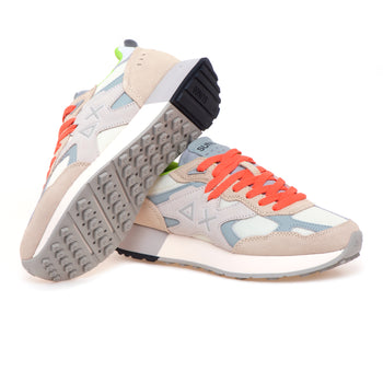 Sneaker SUN68 Jaki Outdor in camoscio e tessuto - 4