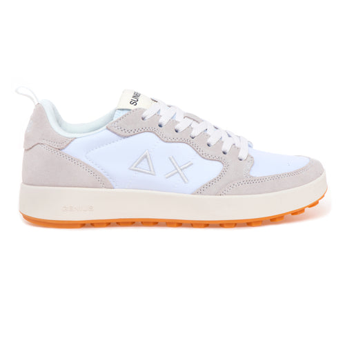 Sneaker SUN68 Genius in camoscio e tessuto