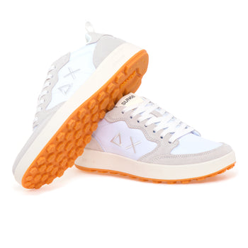 Sneaker SUN68 Genius in camoscio e tessuto - 4