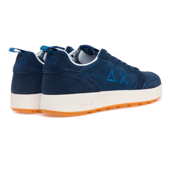 Sneaker SUN68 Genius in camoscio e tessuto - 3