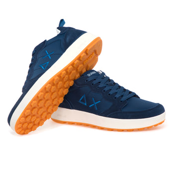 Sneaker SUN68 Genius in camoscio e tessuto - 4
